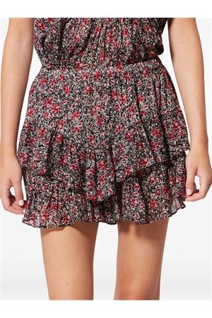 Shorts Jocadia In Voile Di Cotone Biologico Con Stampa MARANT ÉTOILE | SH0021FAD1J14E86CY